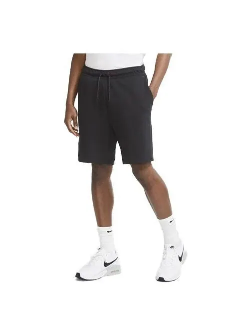 Шорты sportswear tech fleece sports shorts black Nike — изображение 1 из 4, черный