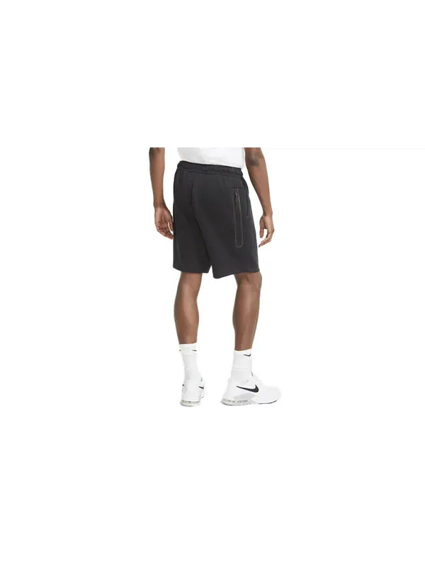 Шорты sportswear tech fleece sports shorts black Nike — изображение 2 из 4, черный