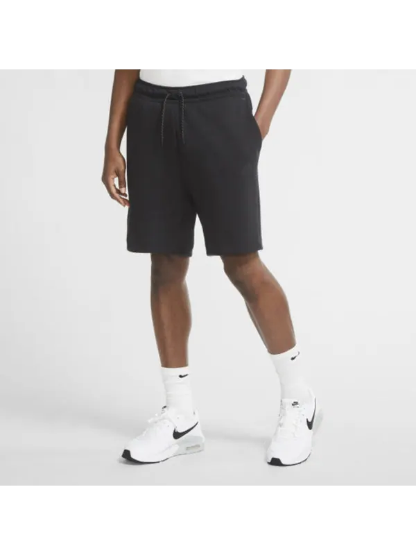Шорты sportswear tech fleece sports shorts black Nike — изображение 3 из 4, черный