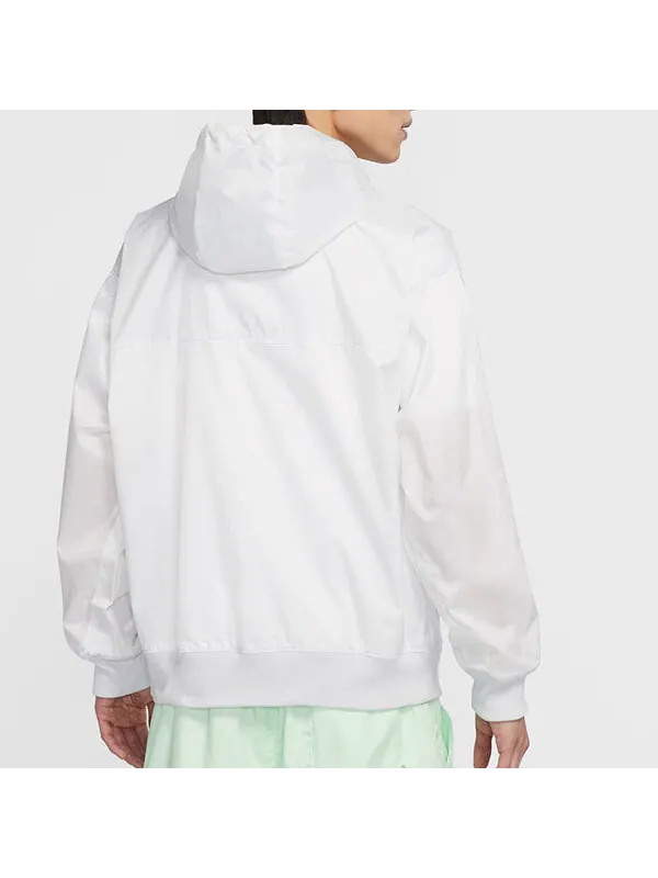 Куртка Men's Nike Sportswear Windrunner Jacket White — изображение 4 из 4, белый