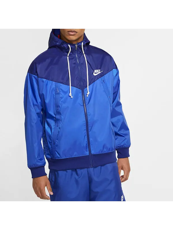 Куртка спортивная куртка ветровка королевский Nike — изображение 3 из 4, синий