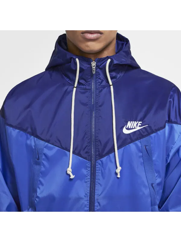 Куртка спортивная куртка ветровка королевский Nike — изображение 4 из 4, синий