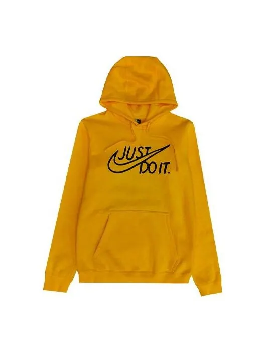 Толстовка Men's Nike Casual Sports Fleece Yellow — изображение 1 из 2, желтый
