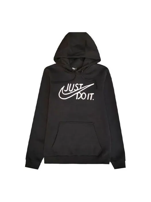 Толстовка Men's Nike Casual Sports Fleece Black — изображение 1 из 2, черный