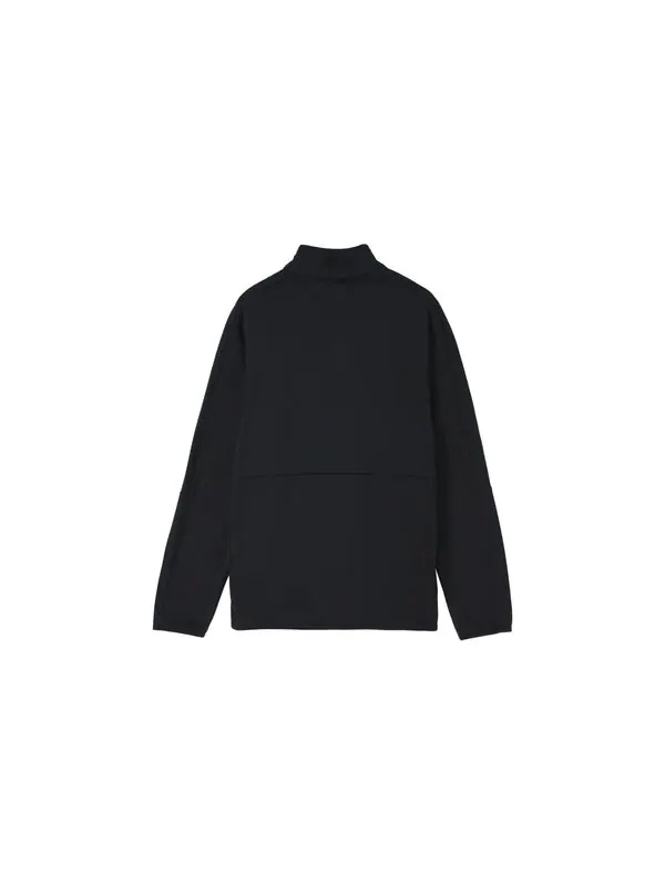 Куртка Nike DRI-FIT logo Colorblock Stand Collar Knit Training Jacket Black — изображение 2 из 3, черный
