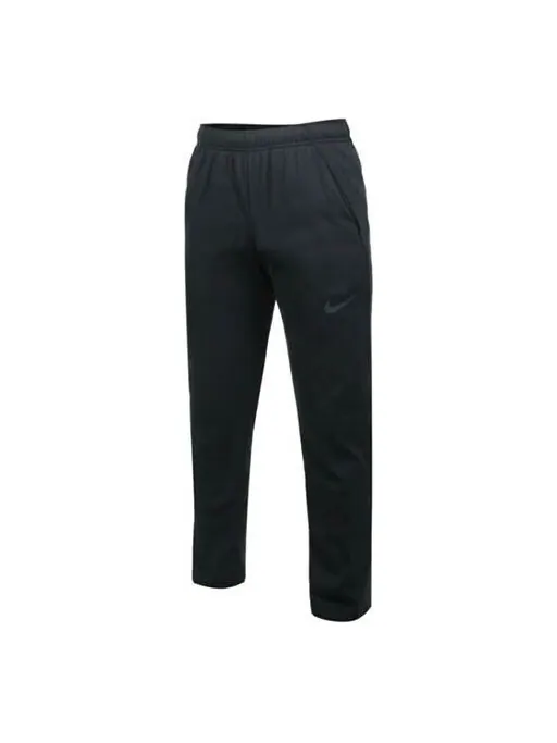 Брюки dri-fit fleece training sports long pants black Nike — изображение 1 из 4, черный