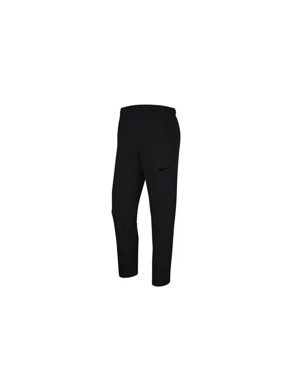 Брюки dri-fit fleece training sports long pants black Nike — изображение 3 из 4, черный