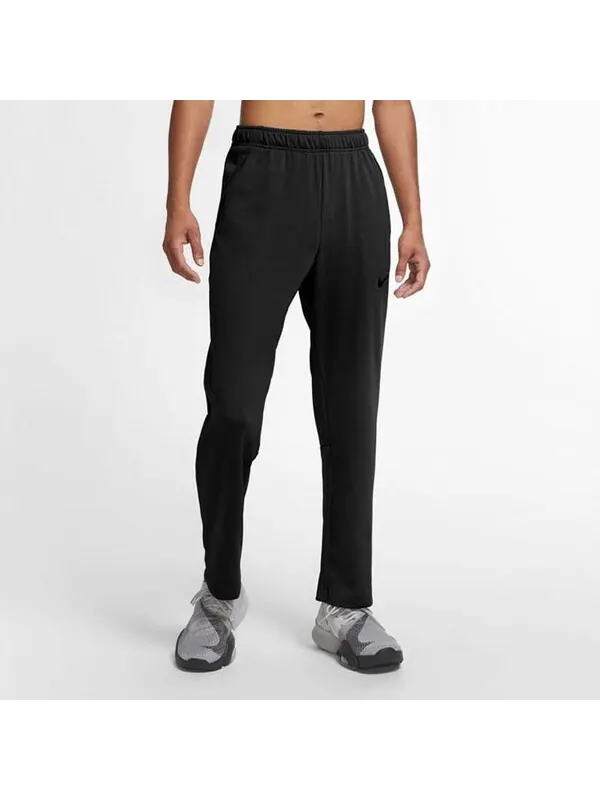 Брюки dri-fit fleece training sports long pants black Nike — изображение 4 из 4, черный