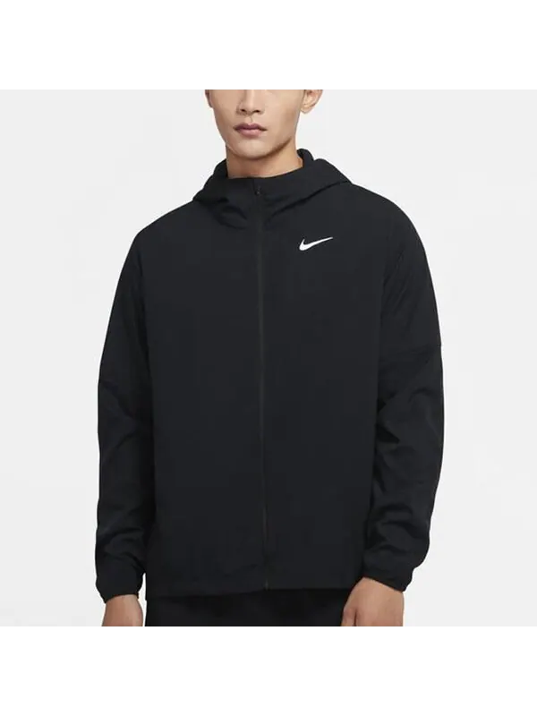 Куртка ветровка беговая куртка Nike — изображение 3 из 4, черный