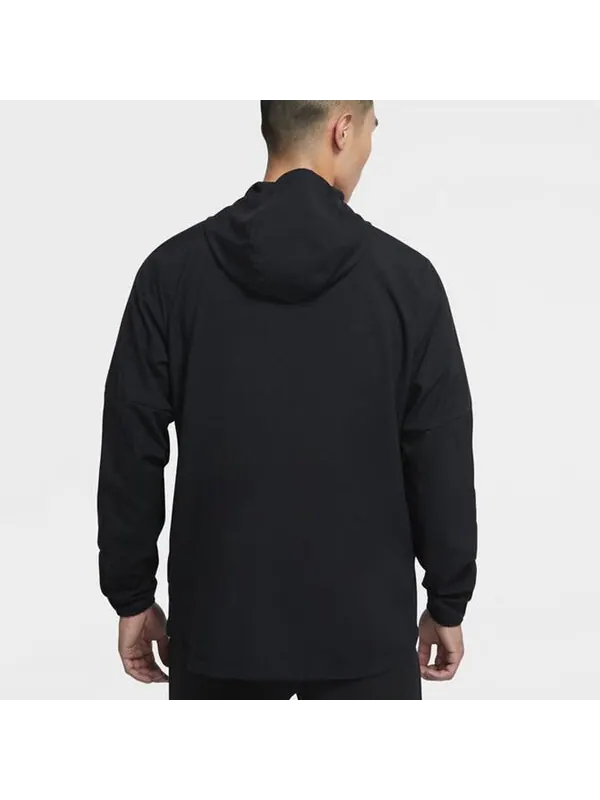 Куртка ветровка беговая куртка Nike — изображение 4 из 4, черный