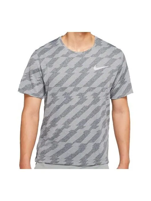 Футболка dri-fit miler future fast running gray Nike — изображение 1 из 4, серый