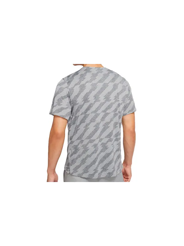 Футболка dri-fit miler future fast running gray Nike — изображение 2 из 4, серый