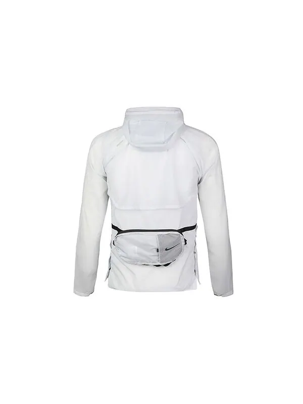 Куртка Storm jacket run division flash беговая куртка для мужчин белая Nike — изображение 2 из 4, белый