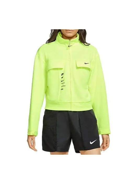Куртка спортивная куртка swoosh Nike — изображение 1 из 2, желтый