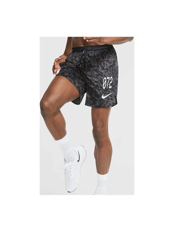 Шорты dri fit stride wild run шорты для бега без подкладки Nike — изображение 1 из 2, черный