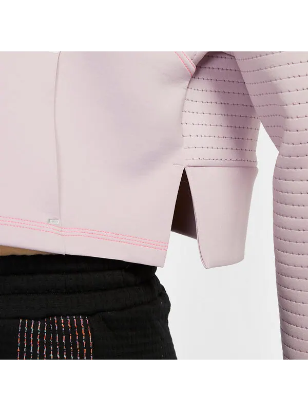 Толстовка с капюшоном pro luxe с круглым вырезом Nike — изображение 3 из 4