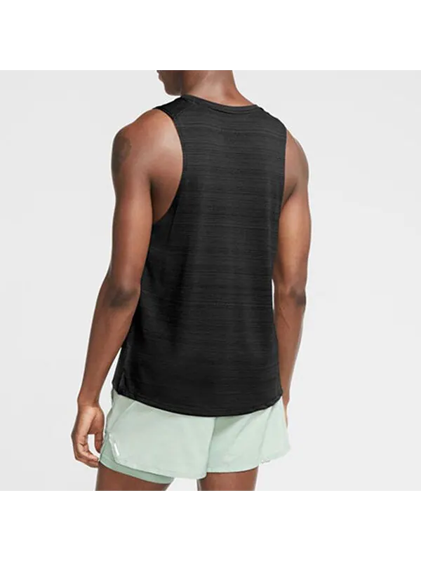 Спортивная футболка men's dri-fit black vest Nike — изображение 4 из 4, черный