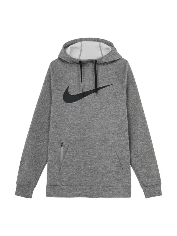 Толстовка Nike Therma Swoosh Sports Training dark grey Gray — изображение 1 из 4, серый