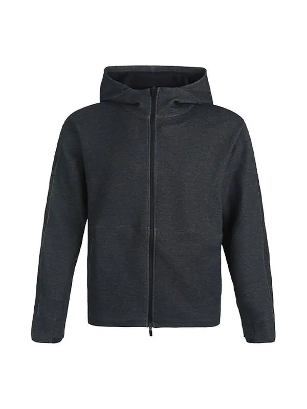 Куртка Nike Yoga Full Cardigan Training Hooded Jacket Men's Black — изображение 1 из 4, черный