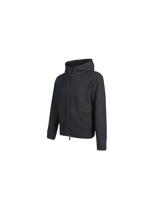 Куртка Nike Yoga Full Cardigan Training Hooded Jacket Men's Black — изображение 2 из 4, черный
