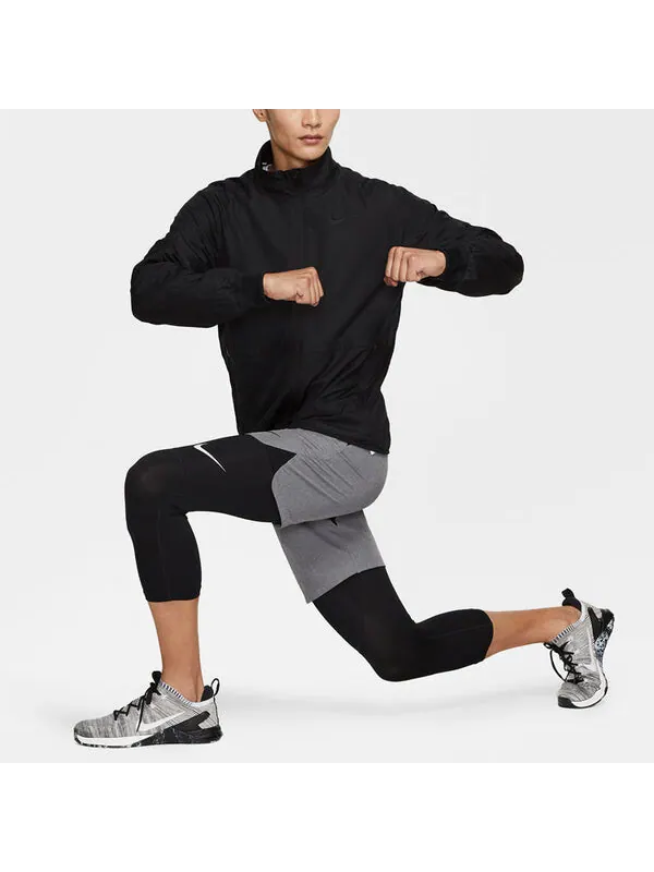 Куртка Nike As M Nk Flex Hybrid Jkt Sports Stand Collar Windproof Jacket Black — изображение 3 из 4, черный
