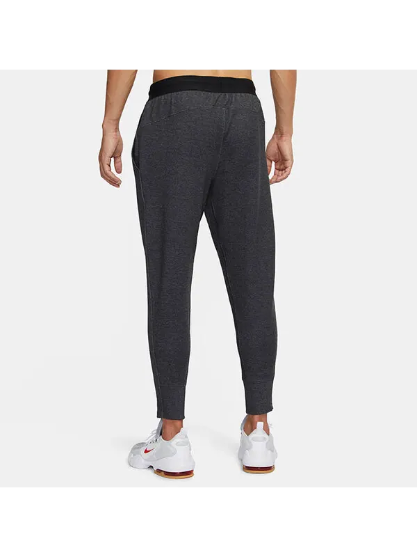 Брюки yoga sports causual long pant male grey dark gray Nike — изображение 4 из 4, темный серый