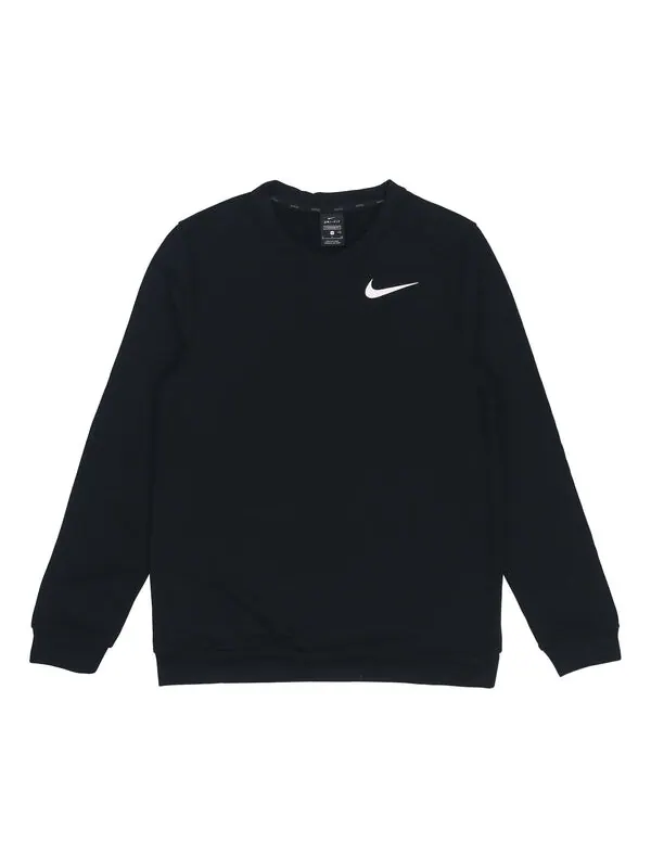 Толстовка Nike DRI-FIT Quick Dry Round Neck Pullover Black — изображение 1 из 4, черный