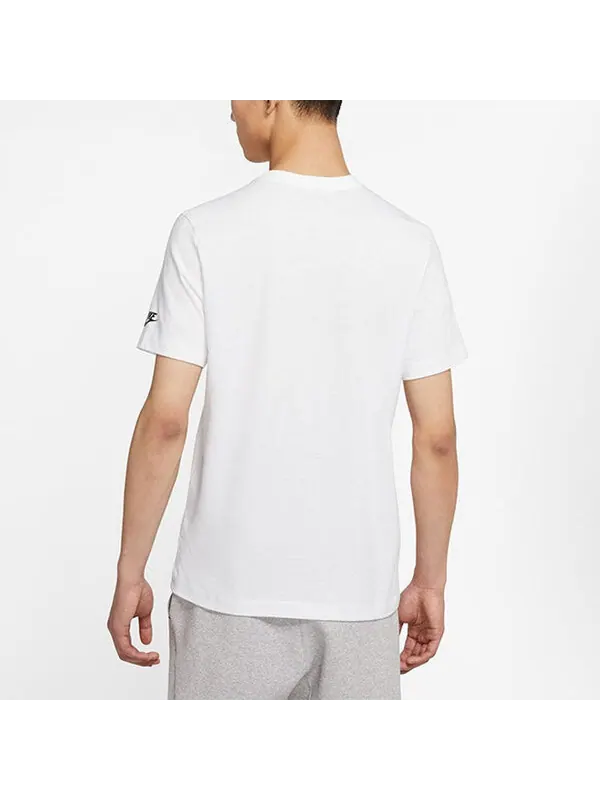 Футболка с принтом пришельцев с коротким рукавом Nike — изображение 4 из 4, белый