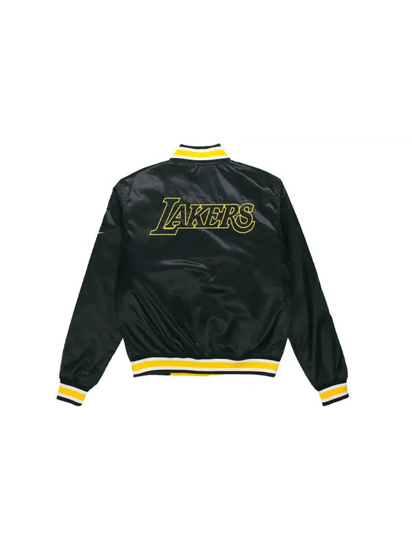 Куртка nba los angeles lakers city edition двусторонняя куртка Nike — изображение 2 из 4, черный