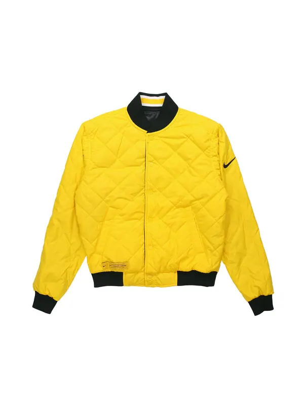 Куртка nba los angeles lakers city edition двусторонняя куртка Nike — изображение 3 из 4, черный