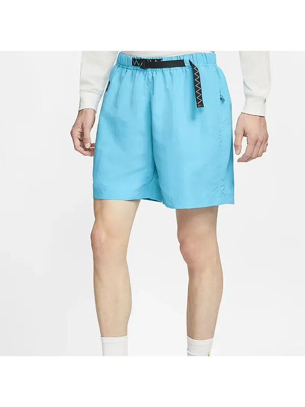 Шорты nrg acg cargo short ss20 adjustable belt shorts sky blue Nike — изображение 4 из 4, синий