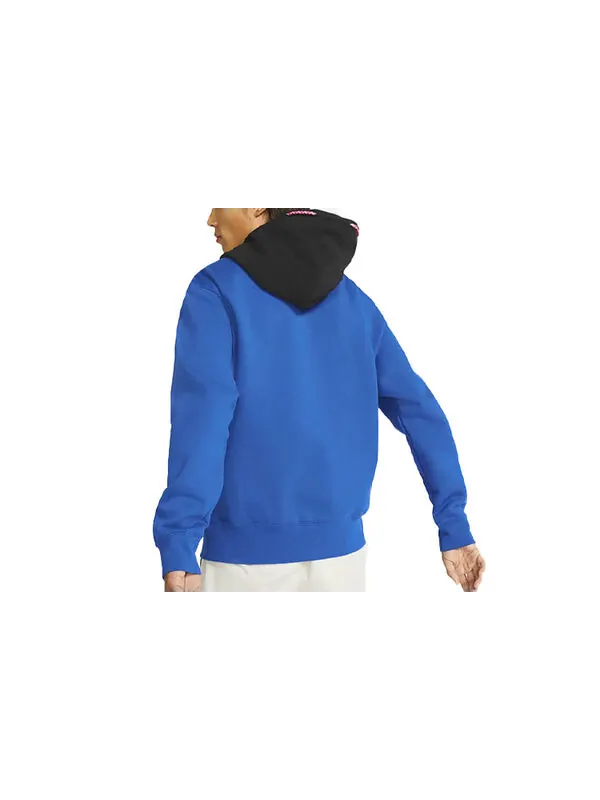 Толстовка Air Jordan Sport DNA Casual Sports Pullover Blue — изображение 2 из 3, синий