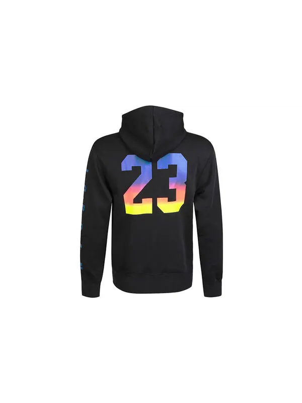 Куртка Air Jordan Solid Color Athletic Fleece Lined Zipper Hooded Jacket Men's Black — изображение 2 из 4, черный