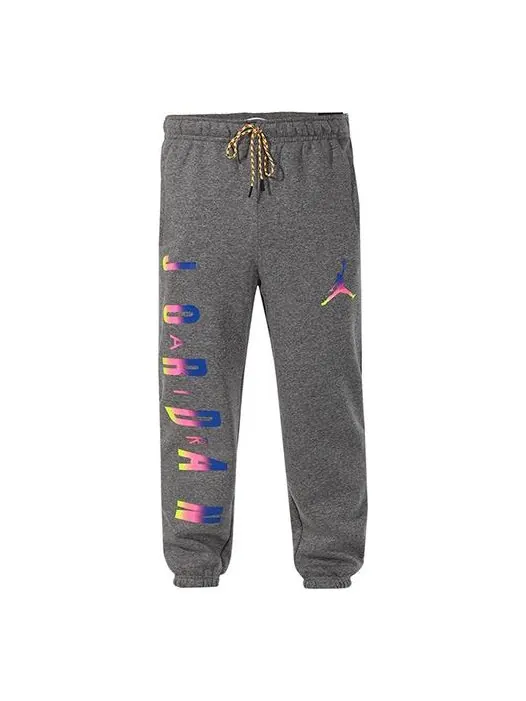 Брюки as men's j sprt dna hbr flc logo 'grey' Air Jordan — изображение 1 из 4, серый