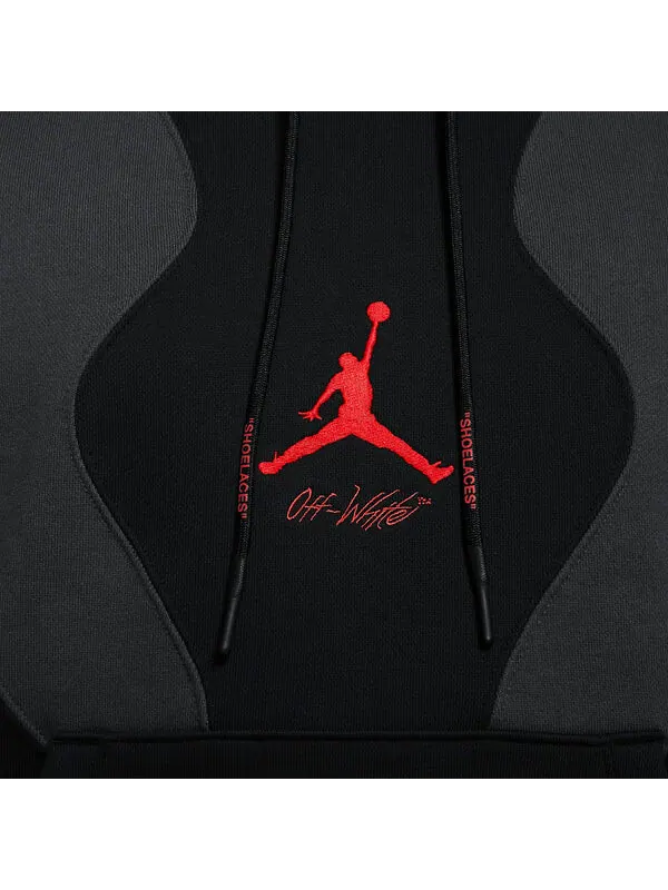 Толстовка jordan x offwhite 'black' Air Jordan — изображение 3 из 3, черный