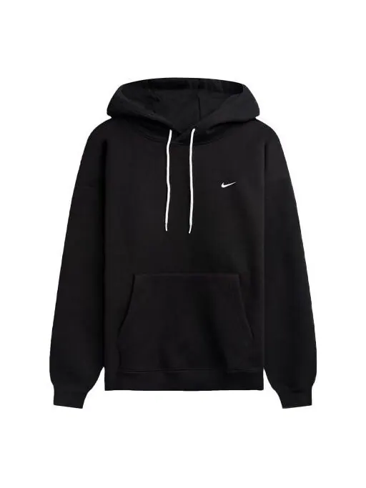 Толстовка Nike Logo Loose Long Sleeves Pullover hooded Sports Black — изображение 1 из 4, черный