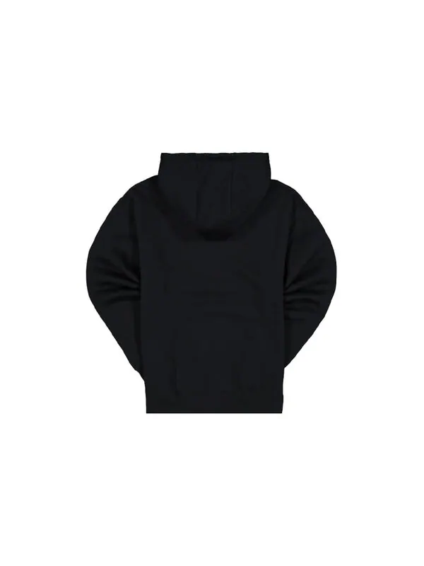 Толстовка Nike Logo Loose Long Sleeves Pullover hooded Sports Black — изображение 2 из 4, черный