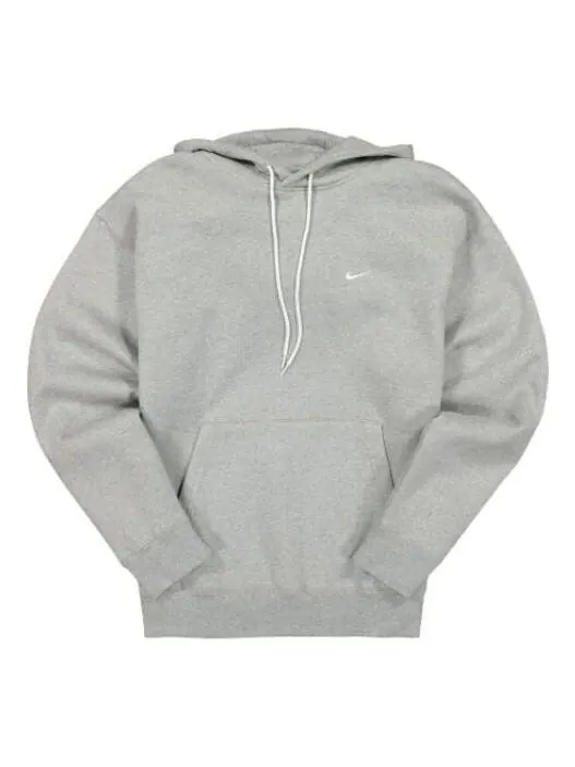Толстовка Men's Nike Small Logo Loose Long Sleeves Pullover Hooded Sports Gray — изображение 1 из 4, мульти