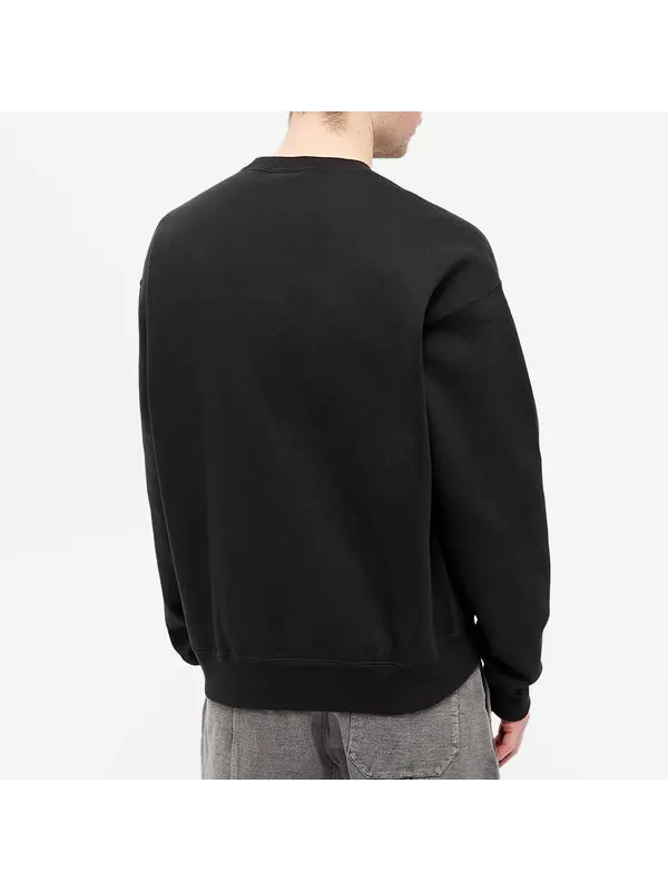 Толстовка Nike Solo Swoosh Fleece Solid Color Logo Embroidered Long Sleeves Unisex Black — изображение 3 из 3, мульти