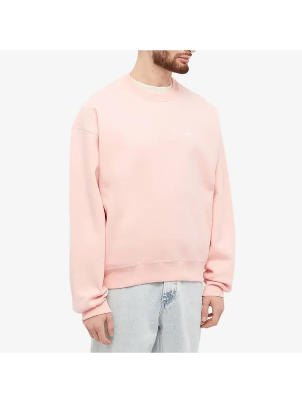 Толстовка Nike NRG Solo Swoosh Crew Sweatshirt Pink — изображение 3 из 4, розовый