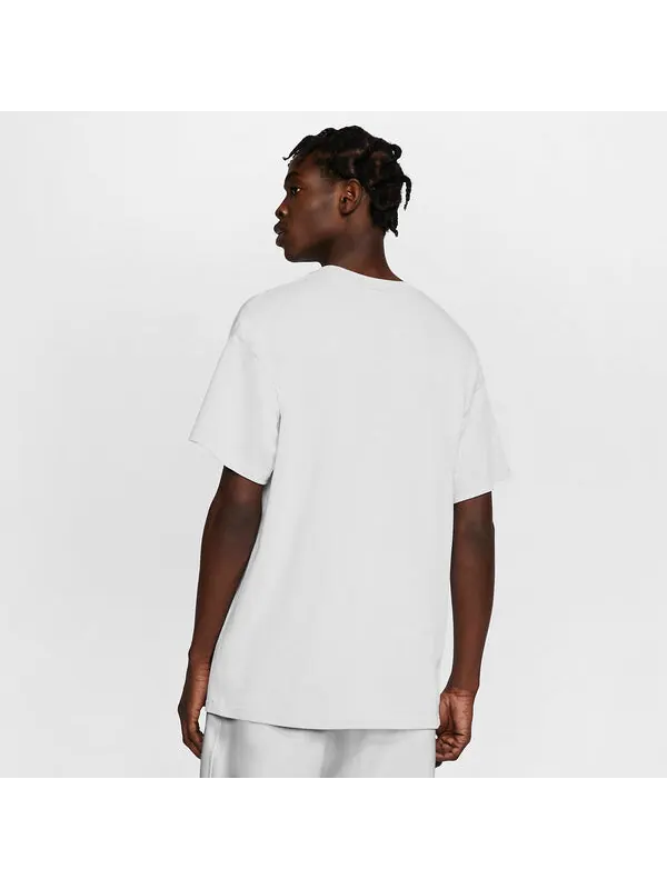 Футболка Nike Solo Swoosh T-Shirt 'White' — изображение 2 из 4, белый