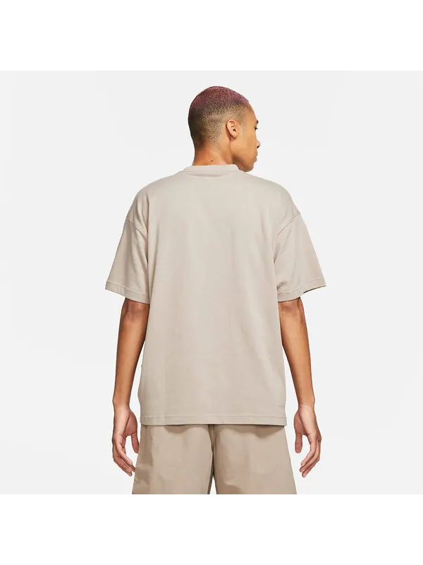 Футболка Nike NRG Solo Swoosh T-Shirt 'Malt White' — изображение 4 из 4, белый