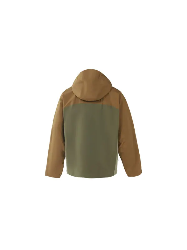Куртка Men's Nike ACG Loose Zipper Hooded Colorblock Long Sleeves Jacket Autumn Light Brown — изображение 2 из 4, коричневый