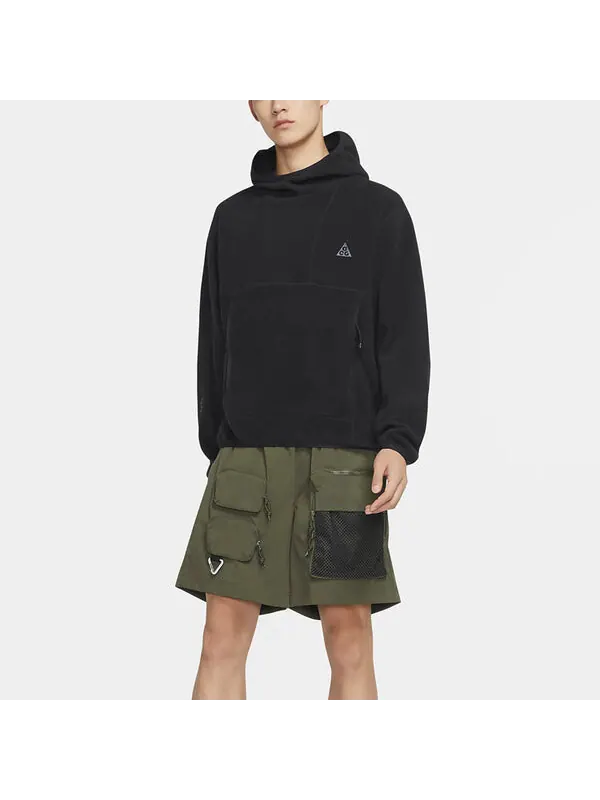 Толстовка Nike ACG Polartec Wolf Tree Parker Casual Sports Pullover Black — изображение 3 из 4, черный