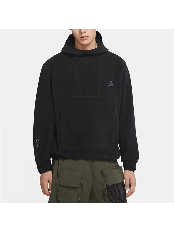 Толстовка Nike ACG Polartec Wolf Tree Parker Casual Sports Pullover Black — изображение 4 из 4, черный