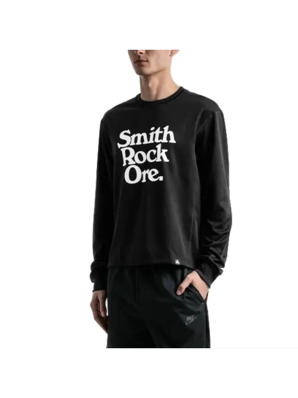 Футболка acg gift shop футболка с длинным рукавом Nike — изображение 3 из 3, черный/белый