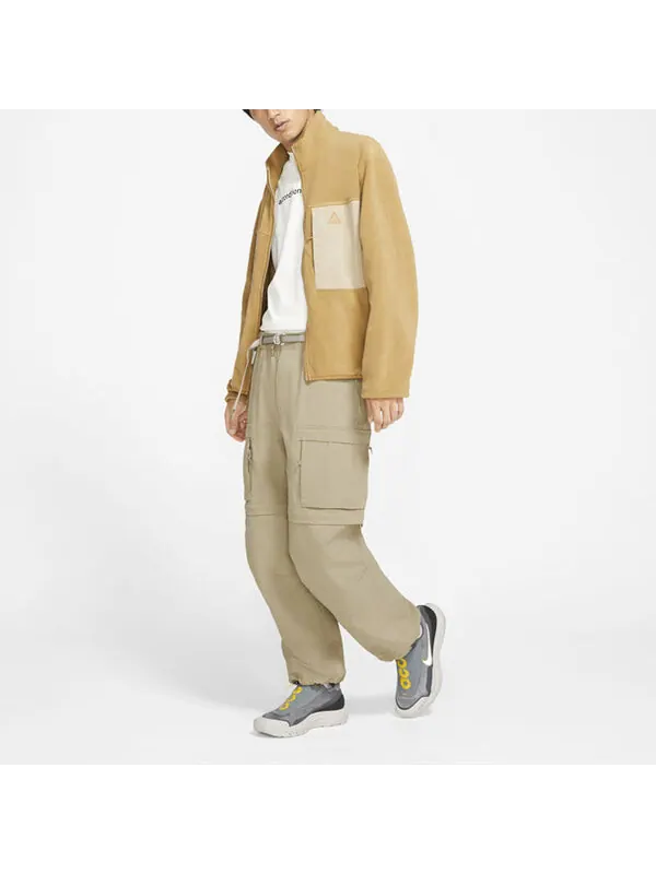 Брюки acg mens 'smith summit' multifunction waterbreak tat overall pants khaki Nike — изображение 4 из 4, хаки