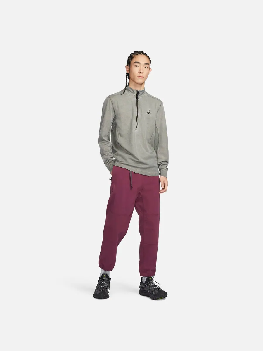 Спортивные брюки Nike ACG Series Solid Color Logo Jogger 'Burgundy' — изображение 3 из 5, бордовый