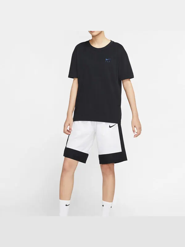 Футболка dri fit баскетбольные с коротким рукавом Nike — изображение 3 из 4, черный