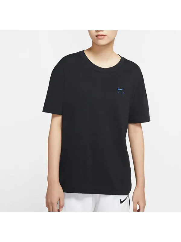 Футболка dri fit баскетбольные с коротким рукавом Nike — изображение 4 из 4, черный